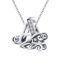 Dijes de letras de Plata de Ley 925 para pulseras Pandora, cuentas iniciales del alfabeto, regalo de joyería para mujer - details 3