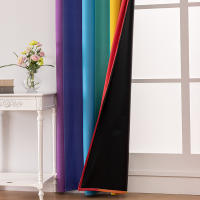 Cortinas Opacas Modernas de salón, 2 Piezas, Aislantes, frío y Calor con Ojales - details 2