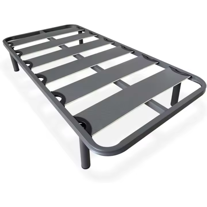 Marco de Cama para Niños Reforzado Anti-Rruido Estructura de 40x30mm con Juego de Patas Roscadas - 1