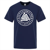Camiseta con estampado de símbolos de Odín Vikings para hombre, camisa de manga corta para hombre, camisetas informales de Hip-Hop, ropa de calle Harajuku, verano 2022 - details 19