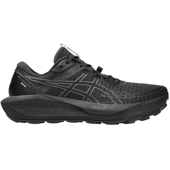 Leten 2025 GEL-Trabuco 13 trail zapatillas deportivas transpirables para hombre, resistentes a los arañazos y al desgaste, color negro - 1