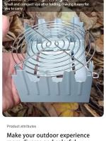 Estufa de alcohol sólido portátil VIE individual alemana de cera plegable de alta resistencia para exteriores, olla caliente para dormitorio - details 1