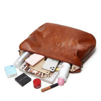 Bolso de hombro de piel sintética para mujer, conjunto de tres piezas, suave - details 6