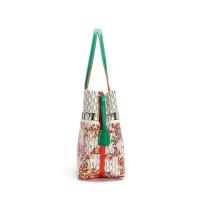 CH-Bolso tipo cubo de gran capacidad para mujer, bolso de mano de alta calidad, exquisito patrón de flores, mochila de lujo de alta gama, novedad de 2024 - details 12