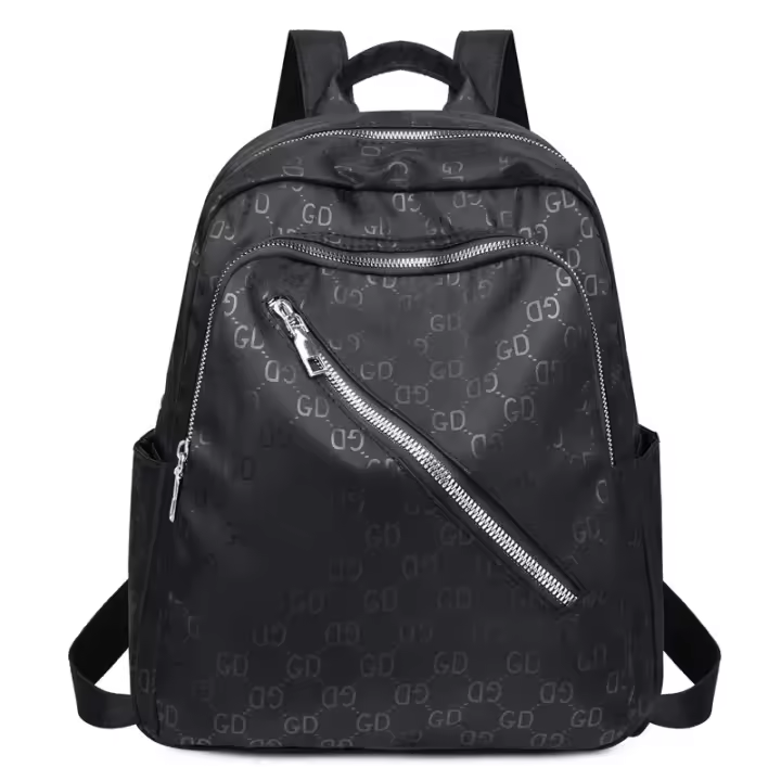 Mochila Para Mujer 2025 Nueva Mochila De Viaje De Ocio De Moda, Bolso De Mujer De Gran Capacidad De Tela Oxford - 1