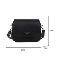 Bolso cruzado Vintage de cuero PU para mujer, bandolera de hombro pequeña, de diseñador, de alta calidad, Color sólido - details 26