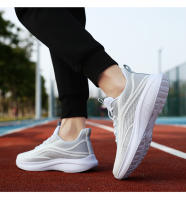 Nuevos zapatos deportivos, zapatos para correr ligeros tejidos con mosca para parejas de hombres, zapatos para caminar de suela blanda, zapatos de viaje para mujeres - details 6