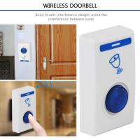Timbre portátil de seguridad para el hogar, timbre inalámbrico con batería, 32 canciones de sintonización, Control remoto, alcance de 100M - details 3