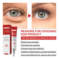 Crema para los Ojos Jaysuing Peptido Tratamiento Antiedad, Anti-arrugas, Adiós a las Ojeras y Hinchazón Herramientas de Cuidado de la Piel Facial de Belleza - details 4