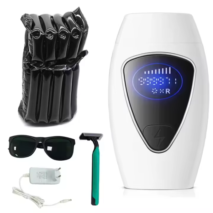 Depiladora láser IPL indolora para mujer, máquina eléctrica de depilación facial, fotodepiladora femenina, 990000 pulsos de luz - 1