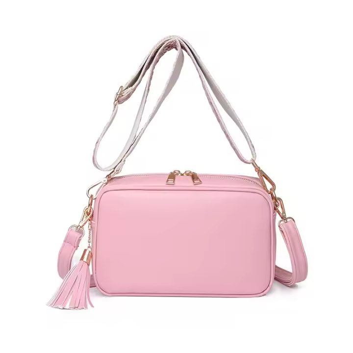 Bolso de mujer nuevo 2025, bolso pequeño de hombro de PU para mujer, bolso cruzado, elección multicolor - 1