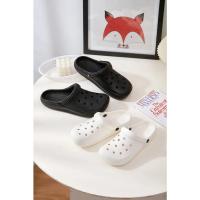 Zuecos de mujer, zapatillas de verano, zapatos ligeros de EVA suaves para el hogar, sandalias de caramelo para niñas, zapatos de playa antideslizantes, calzado para jardín de suela gruesa - details 6
