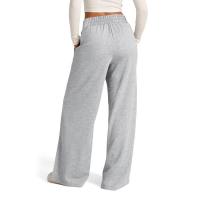 Pantalones deportivos de yoga de pierna ancha para mujer, jogger con cintura Ba, estilo casual, algodón, hasta el tobillo - details 23
