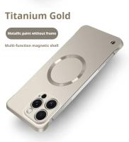 Pintura metálica ultrafina magnética para funda Magsafe para iPhone 16 15 14 13 12 Pro Max Plus cubierta de refrigeración sin marco para PC a prueba de golpes - details 11