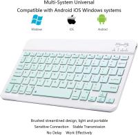 Miniteclado inalámbrico Portátil con Bluetooth, recargable para Apple, iPad, iPhone, Samsung, tableta, teléfono, iOS, Android, Windows - details 5