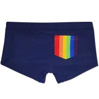 Calzoncillos sexis, bañadores ajustados elásticos, traje de baño de arcoíris para hombre, marca de Surf, pantalones deportivos de playa de verano, traje de baño Push-up para hombre - details 39