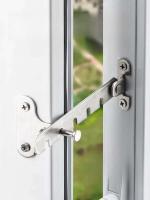 Soporte de límite de seguridad ajustable de cinco posiciones para ventanas infantiles fabricado en acero inoxidable - details 2