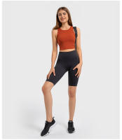 Sujetador Deportivo de Alta Cintura SHINBENE con Cojín para Mujeres Estilo Chaleco Inalámbrico para Gimnasio y Entrenamiento Tipo Tank Top con Sujetador Incorporado - details 14