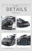 Mercedes Benz AMG ONE Supercar Modelo de Aleación Diecast a Escala 1:18 - details 12