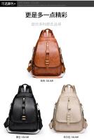 Mochila De Estilo Vintage para mujer, morral de piel sintética suave, informal, a la moda - details 18
