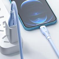 Cable USB tipo C de carga rápida para teléfono móvil, cargador LED de silicona de 100W, 6A, transferencia de datos, 100W, 6A - details 7