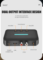 Adaptador receptor de Audio USB Bluetooth 5,3, música estéreo inalámbrica de 3,5mm, AUX R/L RCA, compatible con reproducción de u-disk para amplificador de altavoz - details 7