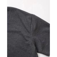 conjunto deportivo Vintage para mujer, traje de pantalones cortos sólidos, camiseta de manga corta con cuello redondo, cortos con cordón, - details 22