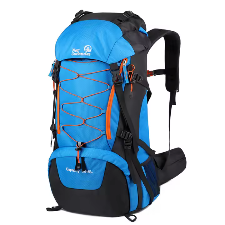 Mochila de Camping de Gran Capacidad 65L Bolsa de Hiking Impermeable para Senderismo, Trekking, Montañismo - 1