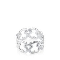 Rdovkxua Anillo De Plata Esterlina Con Patrón De Oso, Accesorios De Lujo Ligeros De Moda De Alta Gama Para Mujer - details 4