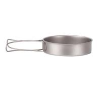Olla de titanio ultraligera, utensilios de cocina para acampar al aire libre, senderismo, picnic, 750ml/1000ml, 2023 - details 15