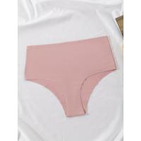 Paquete de 5 bragas de cintura alta sin costuras de colores surtidos, ropa interior y lencería para mujeres - details 5
