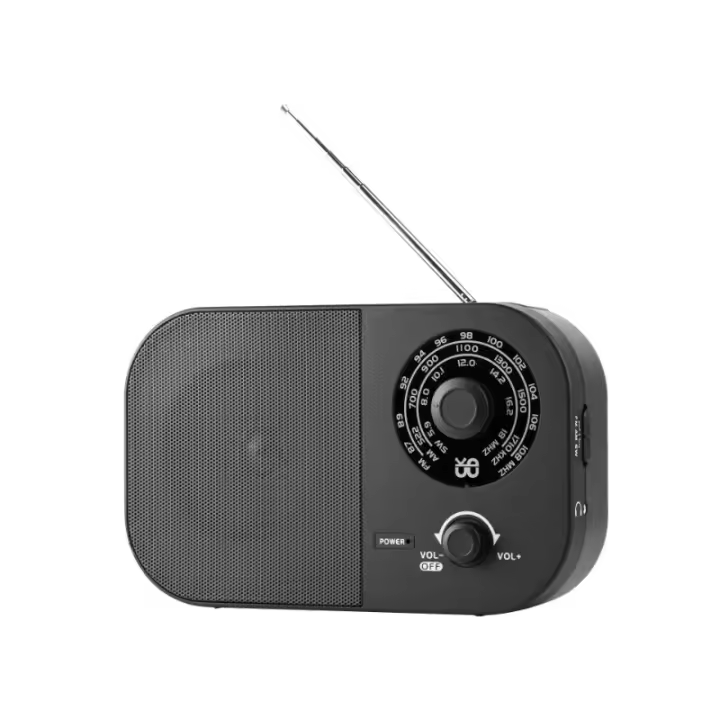 Radio, radio portátil de alimentación de tres bandas FM / AM / SW CA CC - 1