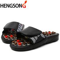 Sandalias de Masaje de Acupuntura Zapatillas para Hombres Terapia de Acupresión China - details 6