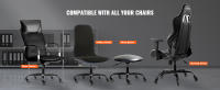 SucceBuy Reemplazo de base de silla de oficina, base resistente, base universal para silla de escritorio con 5 ruedas y cilindro de gas - details 2
