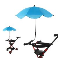 360 °   Paraguas plegable para cochecito de bebé, sombrilla ajustable, sombrilla para cochecito de bebé, protección solar UV para exteriores, toldo para cochecito de bebé - details 7