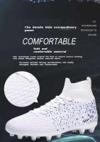 Nuevos zapatos de fútbol transpirables de alta calidad para hombre, diseño de suela de uñas FG, deportes al aire libre transfronterizos - details 4