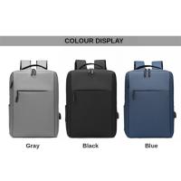 Mochila para ordenador portátil de 15,6 pulgadas para hombre, morral escolar de nailon con carga Usb, resistente al agua - details 26