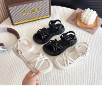 Sandalias de Verano para Niñas Ouwu Estilo Boho Dulce para Pies de Playa Moda Escolar Gladiador - details 1