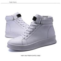 Zapatillas deportivas de alta calidad para Hombre, zapatos cómodos de cuero para monopatín, con plataforma, antideslizantes - details 20
