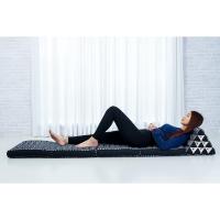 Cómodo Colchón De Suelo con Cojín De Lectura, Futón Japonés, Cama Plegable O Esterilla De Masaje Tailandés, 170 x 53 cm, Azul Claro - details 26