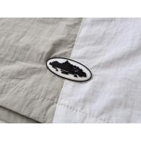 CORTEIZ Devil Island Cruise Camisa casual estampada de moda de estilo americano, pantalones cortos deportivos de verano para hombre a juego, pantalones sueltos de cinco bolsillos a cuadros estilo novio - details 2