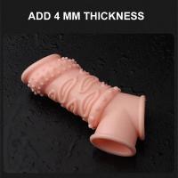 Leten Extender para hombres, anillo de manga de ampliación reutilizable, retardante de eyaculación, juguete sexual para adultos, productos íntimos - details 20