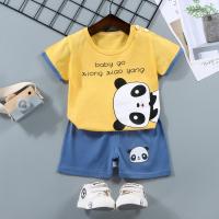 Conjunto de Manga Corta para Niños Puro Algodón Camisetas de Verano para Bebés - details 16