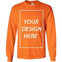Camiseta de manga larga para adulto Añade tu propio diseño de texto Personalizado - details 14