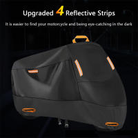Cubierta de Moto Universal Impermeable 210D con Espesor de Tela Oxford Protección contra Polvo Lluvia Nieve Cubierta de Sol para Motocicleta con Protección UV - details 4