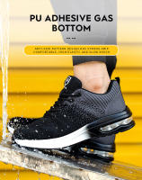 Zapatos De Seguridad Para Trabajo Con Punta De Acero Antideslizantes Y Respirables Para Hombres Botas De Trabajo Ligeras Y Confortables Para Construcción - details 8