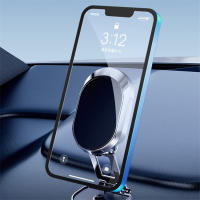 Soporte de Teléfono Magnético Giratorio 360 para Coche Inteligente con GPS y Almacenamiento Plegable Compatible con iPhone Samsung Xiaomi LG Tipo de Montaje en Tablero - details 13