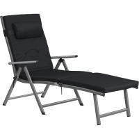 Silla de Baño de Sol Larga Almohada de Colchón de 6 cm de Espesor Antioxidado Aluminio Transpirable - details 8