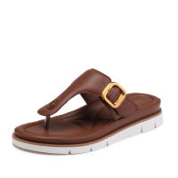 Sandalias Entresuelo Moda Femenina Verano Nuevas Zapatillas Antideslizantes Versátiles Para Vacaciones - details 0