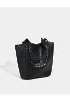 Bolso de mano de gran capacidad para mujer, nuevo bolso de hombro casual versátil, bolso tejido de alta gama para madre e hijo - details 12